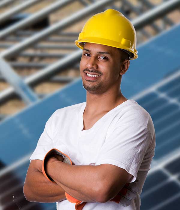 Portrait of Priya Desai, senior solar engineer